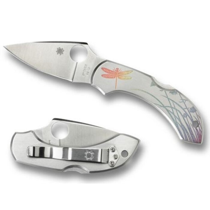 Spyderco Spyderco - Dragonfly Tattoo - Grey - VG-10 PE