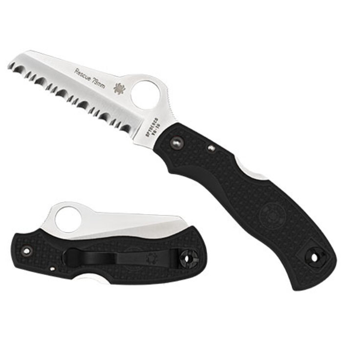 Spyderco Spyderco - Rescue - Black - VG-10 SE