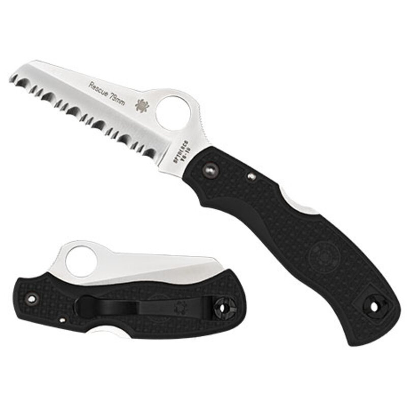 Spyderco Spyderco - Rescue - Black - VG-10 SE