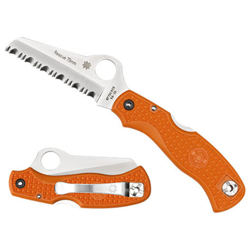 Spyderco Spyderco - Rescue - Orange - VG-10 SE