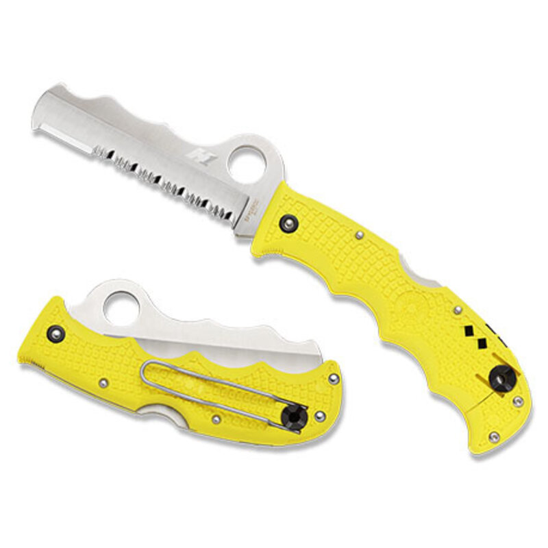 Spyderco Spyderco - Salt Assist - Yellow - H-1 CE