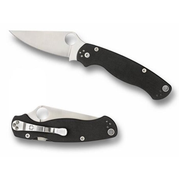 Spyderco Spyderco - Paramilitary 2 - Black - CPM S30V PE