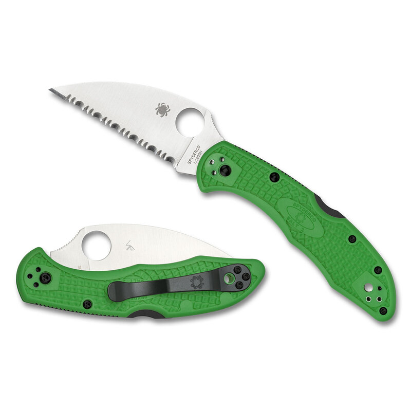 Spyderco Spyderco - Salt 2 - Wharnecliffe Green - LC200N SE