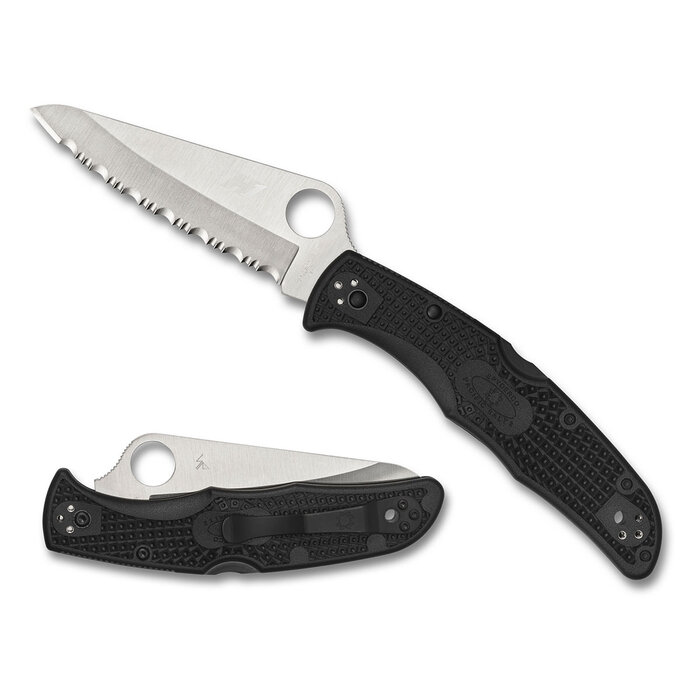 Spyderco Spyderco - Pacific 2 - Salt - Black - H-1 SE