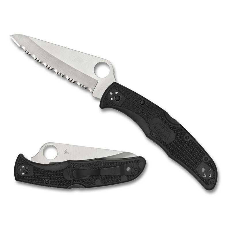 Spyderco Spyderco - Pacific 2 - Salt - Black - H-1 SE