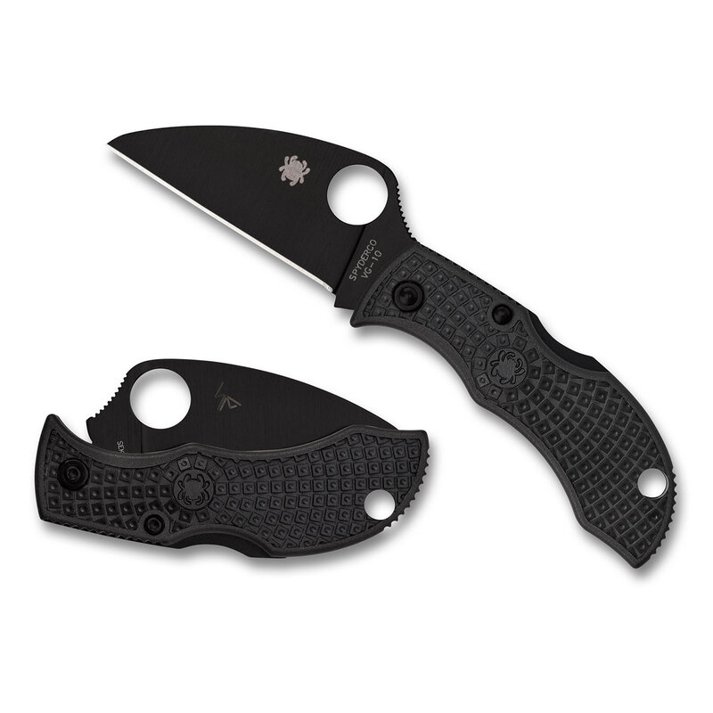 Spyderco Spyderco - ManBug - Lightweight - Warnecliffe Black/Black - VG-10