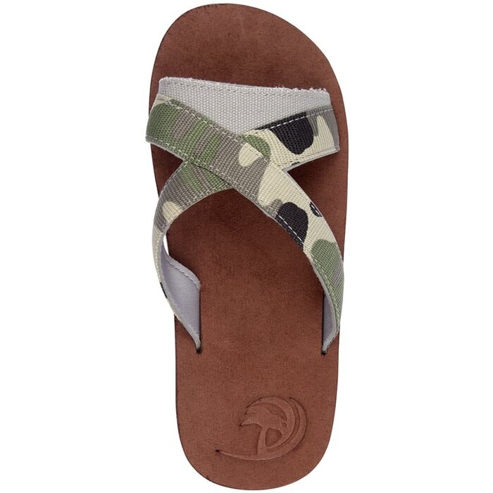 Waimea® Waimea® - Instapslippers Junior • INSTINCT • Bruin/Camouflage