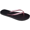 Waimea® Flip flops Ladies Cuba Mix • Miami Beach • Black/Pink