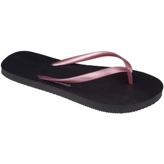 Waimea® Flip flops Ladies Cuba Mix • Miami Beach • Black/Pink