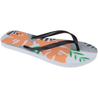 Waimea® Teenslippers Dames Cuba Mix • Miami Beach • Wit/Grijs