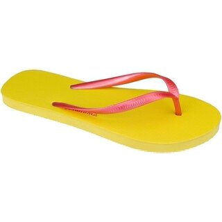 Waimea® Teenslippers Dames Cuba Mix • Miami Beach • Geel/Roze