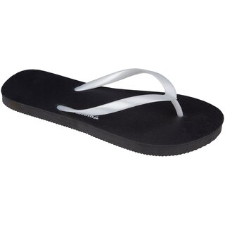 Waimea® Teenslippers Dames Uni • Palm Beach • Zwart/Wit