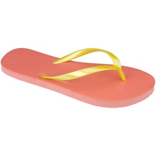 Waimea® Teenslippers Dames Uni • Palm Beach • Roze/Geel