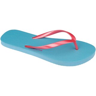 Waimea® Flip Flops Damen Uni • Palm Beach • Blau/Pink