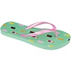 Waimea® Teenslippers Meisjes Print • Waikiki Beach • Mintgroen/Roze