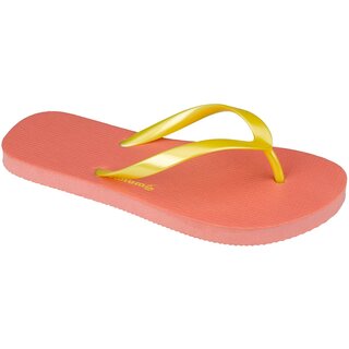 Waimea® Waimea® - Teenslippers Meisjes Uni • MAMBO BEACH • Roze/Geel