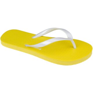 Waimea® Waimea® - Teenslippers Meisjes Uni • MAMBO BEACH • Geel/Wit