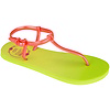 Waimea® Flip flops Ladies • ANKLE STRAP • Green/Yellow