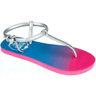 Waimea® Waimea® - Teenslippers Dames • ENKELBANDJE • Blauw/Roze