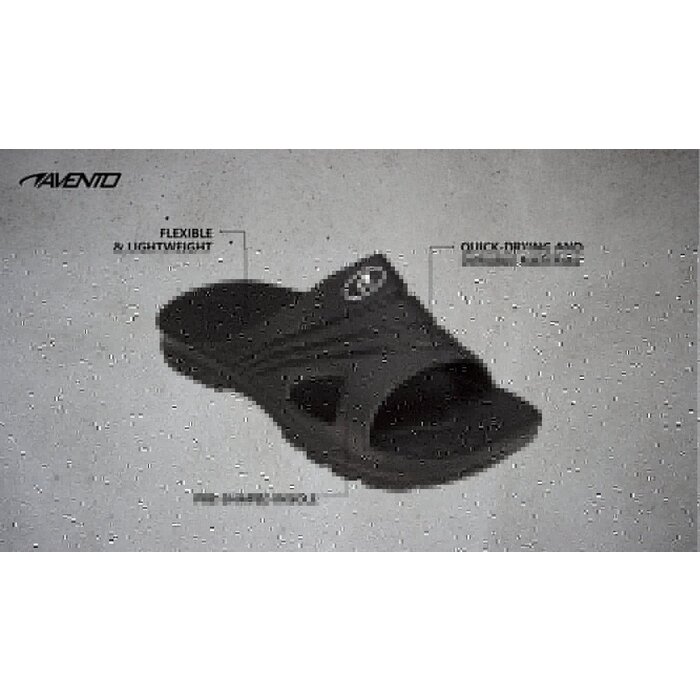 Avento® Avento - Sport Slipper Lightweight • Black
