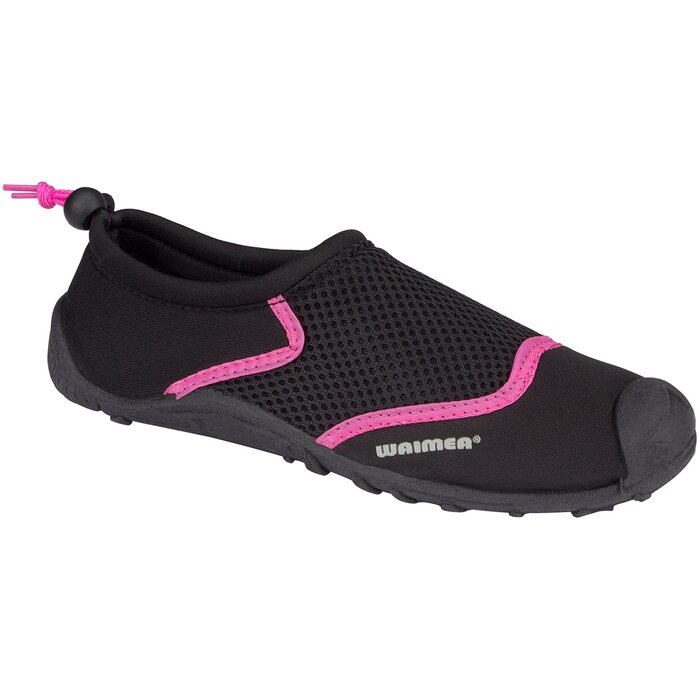 Waimea® Waimea® - Aqua-Schuhe • WAVE RIDER • Schwarz/Rosa