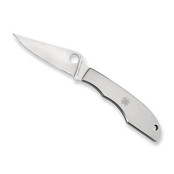 Spyderco Spyderco - Grasshopper Silver Sandvik  -12C27 PE