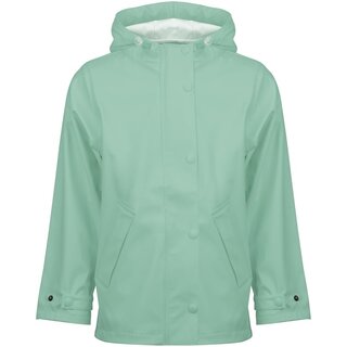 Ralka Veste de pluie Junior • SPRINKLE • Vert menthe/Blanc