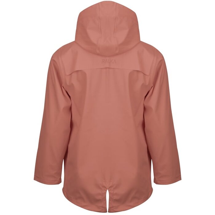 Ralka Ralka® - RegenJacke junior • SPRINKLE • Rosa/Weiß