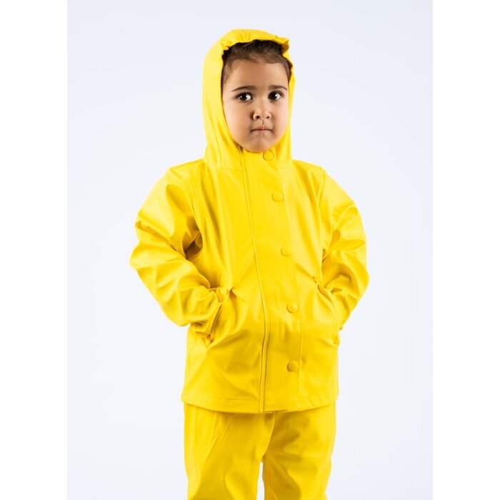 Ralka Ralka® - Regenjas Junior • SPRINKLE • Geel/Wit