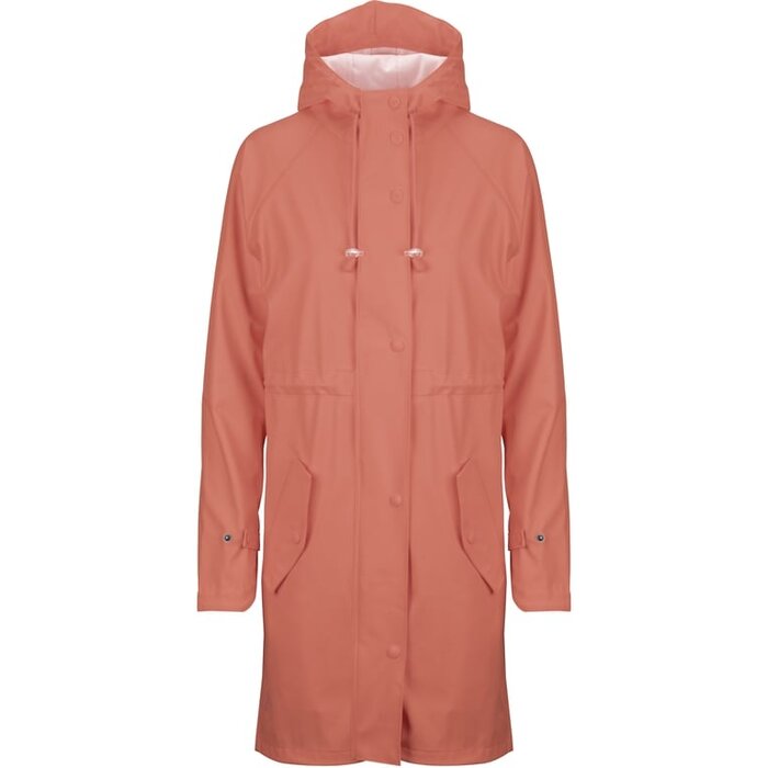 Ralka Ralka® - Regenmantel Damen • MIZZLE • Pink/Weiß