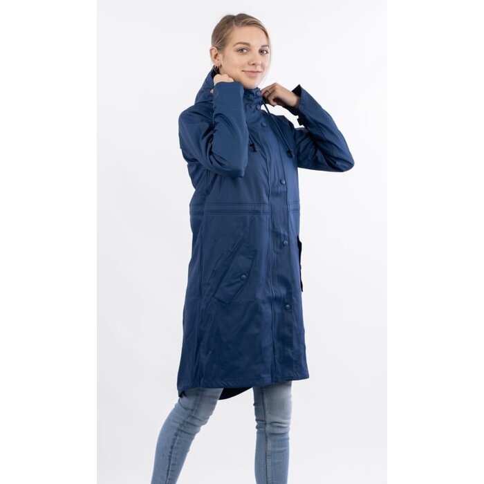 Ralka Ralka® - Regenmantel Damen • MIZZLE • Marine/Schwarz