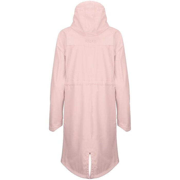 Ralka Ralka® - Regenmantel Damen • MIZZLE • Hellrosa/Weiß