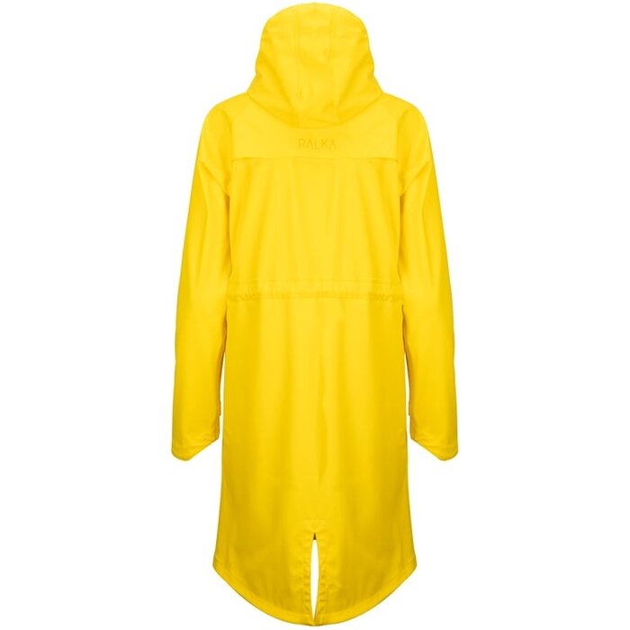 Ralka Ralka® - Regenjas Dames • MIZZLE • Geel/Wit