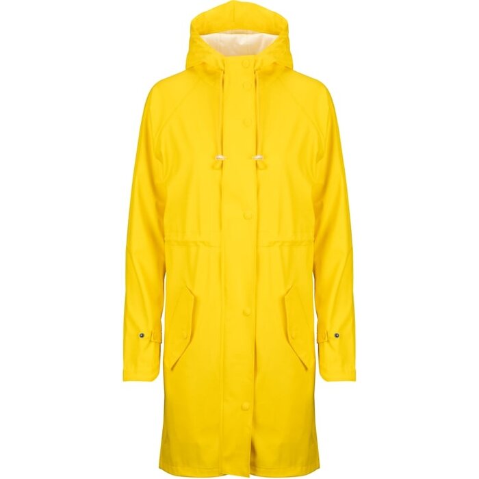 Ralka Ralka® - Veste de pluie Femmes • MIZZLE • Jaune/Blanc
