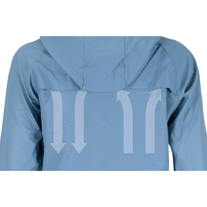 Ralka Ralka® - Regenjas Dames • MIZZLE • Blauw/Wit