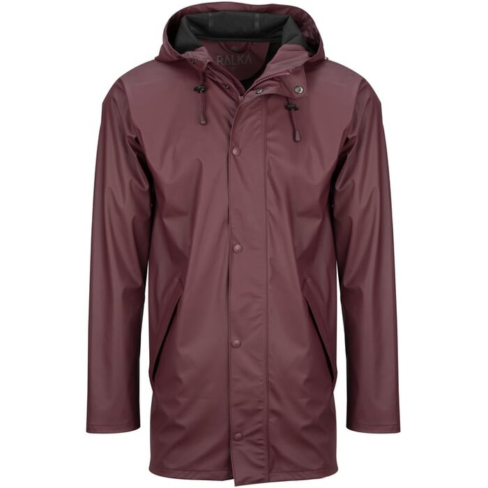 Ralka Ralka® - Regenjas Heren • SKYE • Bordeaux/Zwart