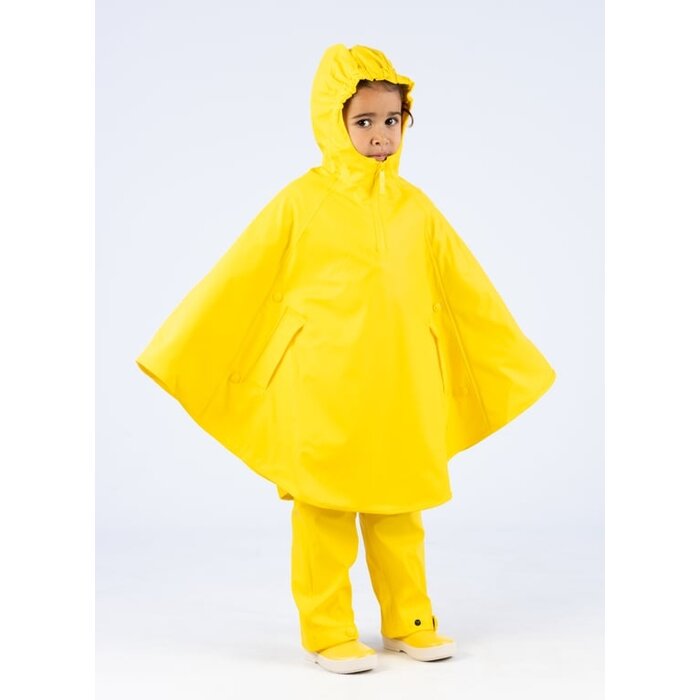 Ralka Ralka® - Regenponcho Junior • SPARKLE  • Geel/Wit