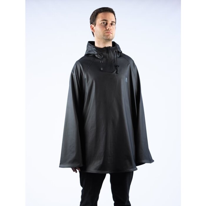 Ralka Ralka® - Regenponcho Senior • SIZZLE • Schwarz