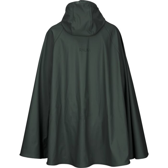 Ralka Ralka® - Poncho de pluie Senior • SIZZLE • Vert foncé/Noir