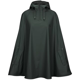 Ralka Poncho de pluie Senior • SIZZLE • Vert foncé/Noir