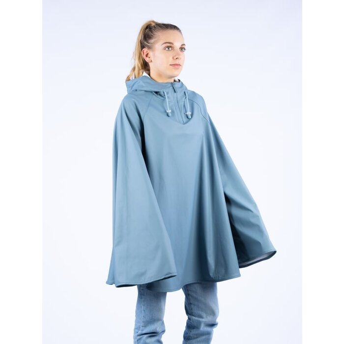 Ralka Ralka® - Poncho de pluie Senior • SIZZLE • Bleu