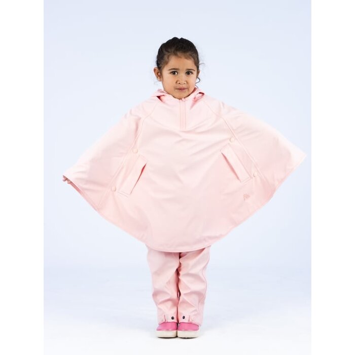 Ralka Ralka® - Rainbroek Junior • DRIZZLE • Rose clair/Blanc