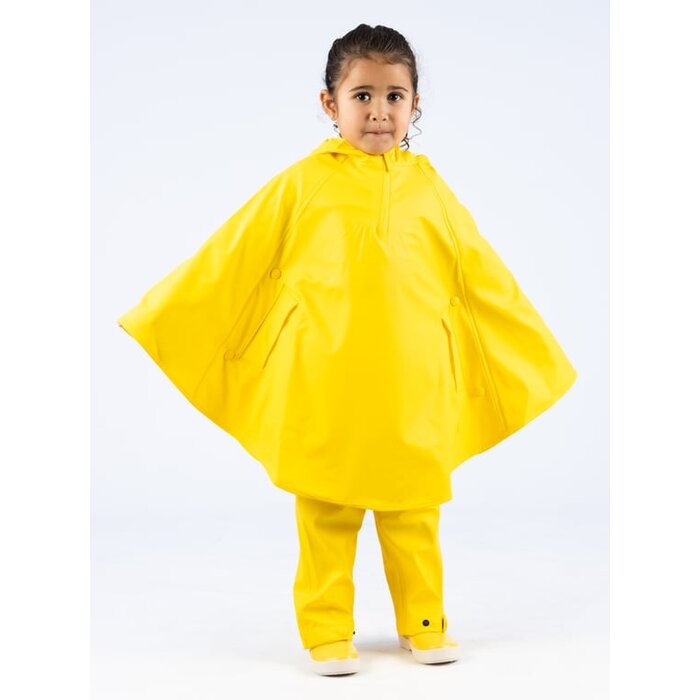 Ralka Ralka® - Rainbroek Junior • DRIZZLE • Jaune/Blanc