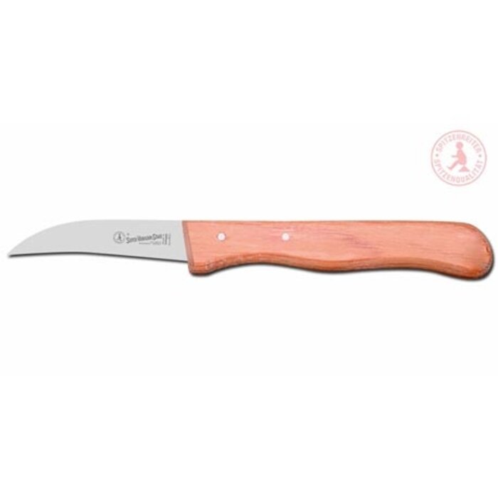 Spitzenreiter Spitzenreiter - Peeling knife Curved - Wood 16cm