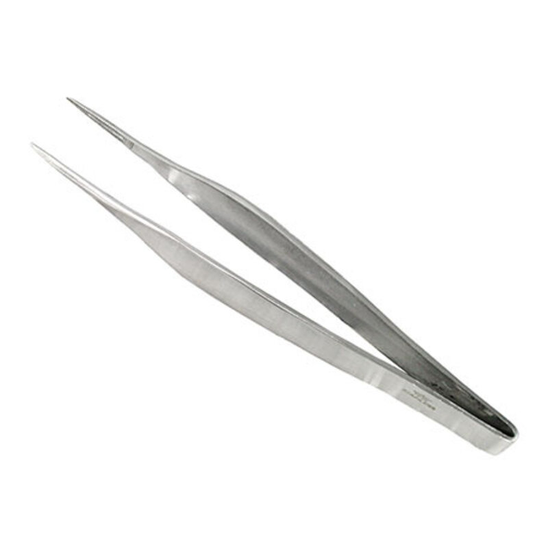 A.A.S. - Splinter Pincet 11.5cm - Stainless/Satine - Doorlopend