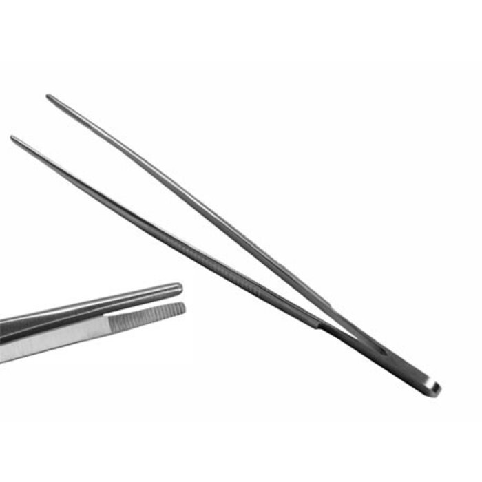 A.A.S. - Anatomical Tweezers 14.5cm - Stainless/Satin