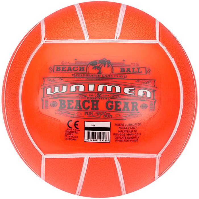 Waimea® Waimea® - Beach ball PVC • 21 CM • Fluor orange