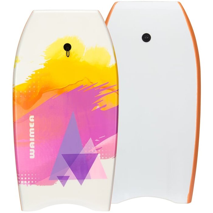 Waimea® Waimea® - Bodyboard EPS Print • SLICK BOARD • White/Orange