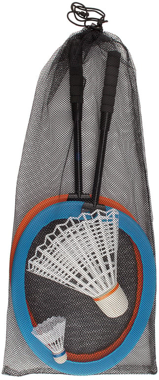 Get & Go® Get & Go – Badminton-Set – XXL – Blau/Orange