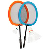Get & Go® Get & Go - Badminton Set - XXL - Blauw/Oranje